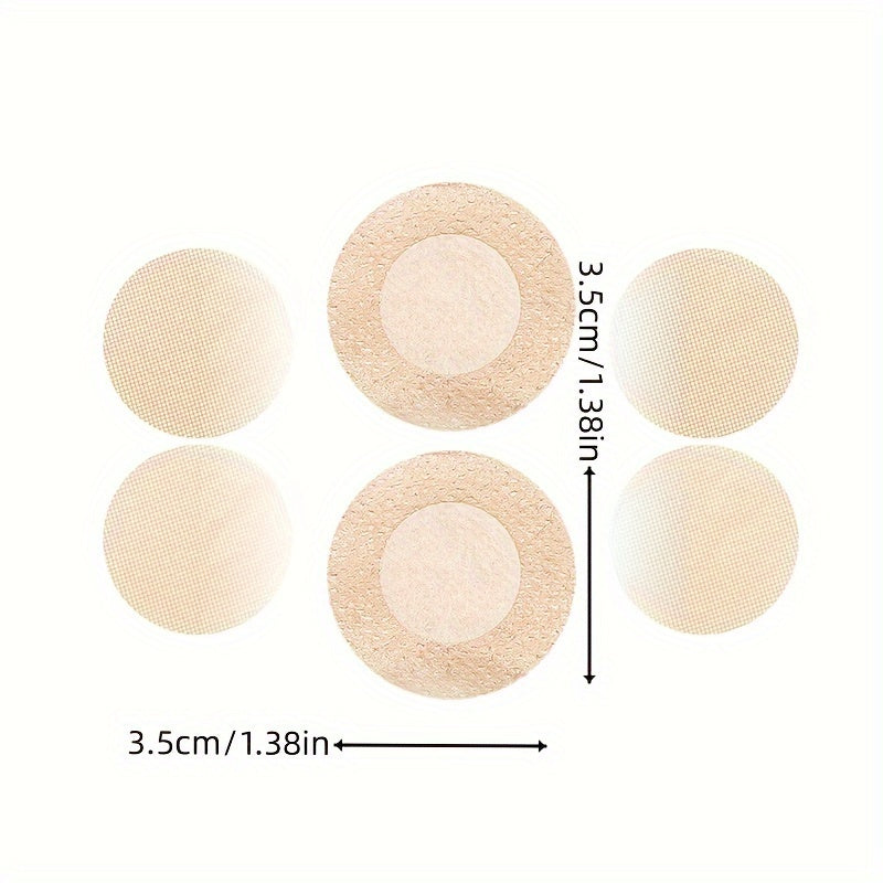 Anti-Chafing Men's Nipple Covers - Waterproof Adhesive Guards, 40 Pairs