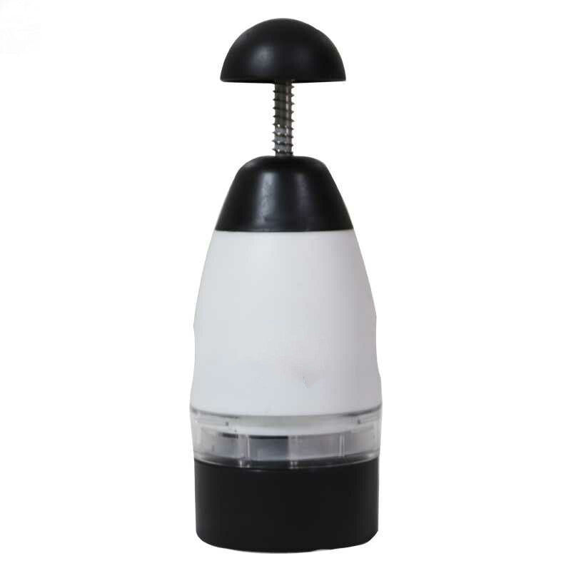 Manual Garlic Press with Cutter - Multi-Color Kitchen Tool