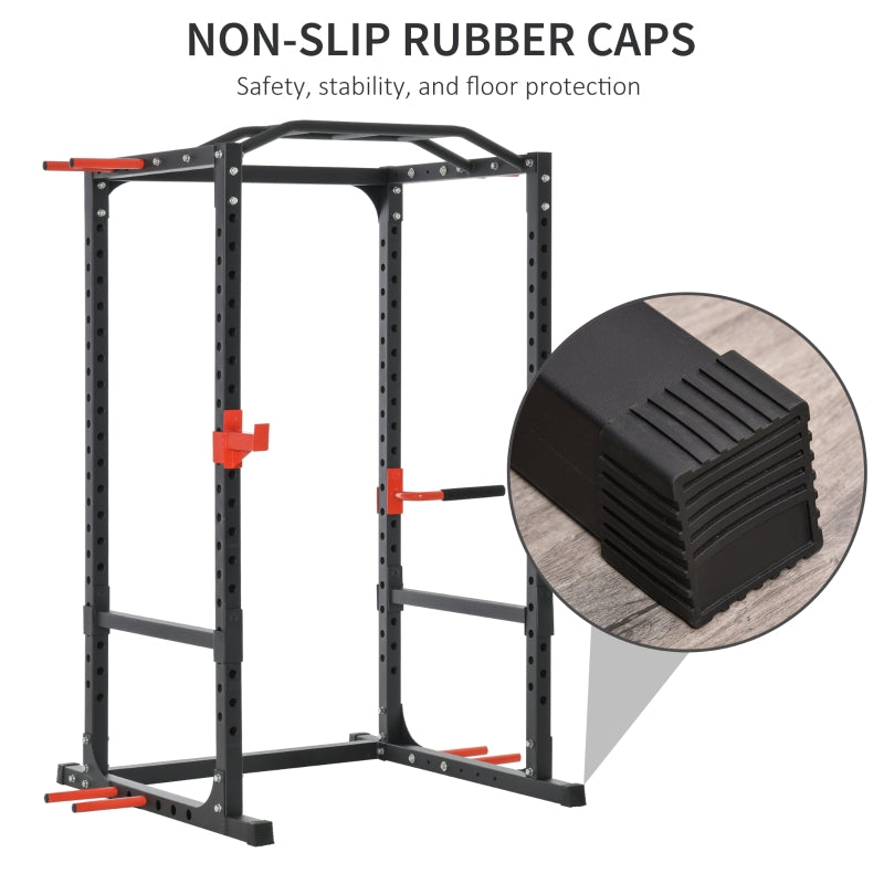 Adjustable Power Tower Dip Station & Pull Up Bar for Home Gym