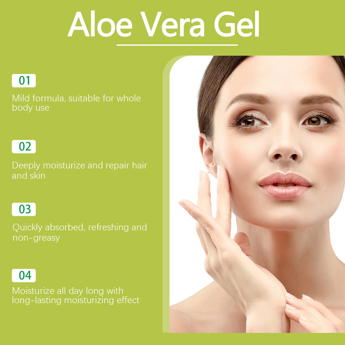 Aloe Vera Gel Body Moisturizer 100ml