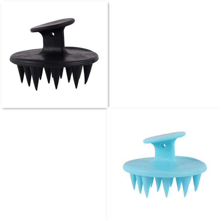 Silicone Shampoo Brush Massage Hair Scalp Cleaner Hair Care Tool
