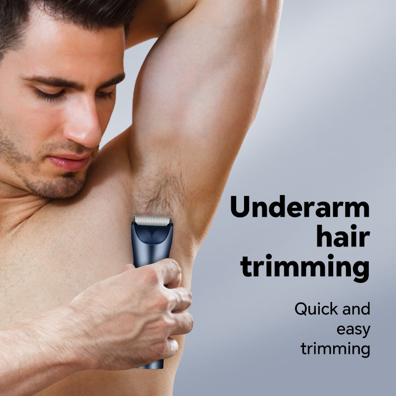 Electric Body Hair Clipper – USB Rechargeable Grooming Kit