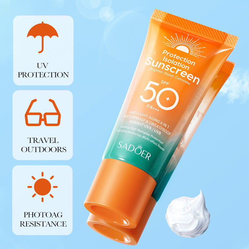 Multi-Effect Sunscreen & Repair Isolation SPF 50g for All Skin Types