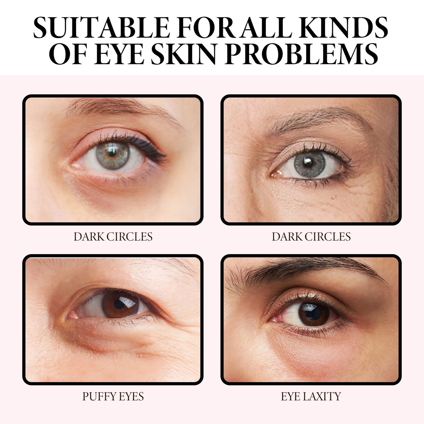 Retinol Eye Cream Stick for Dark Circles and Fine Lines - Hydrating Formula