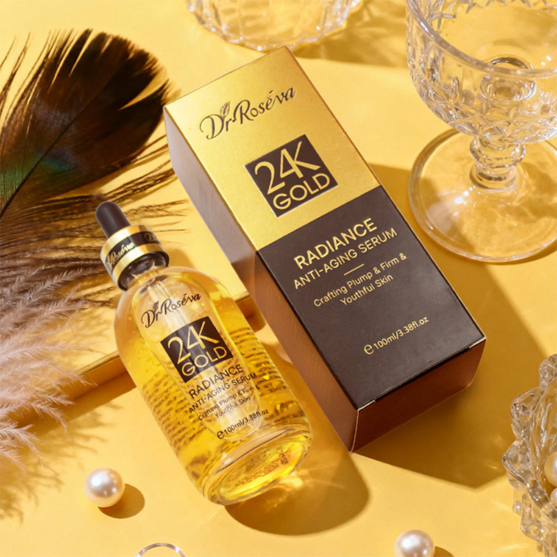 24k Anti-Aging Facial Serum - Hydrating Skin Care 100ml