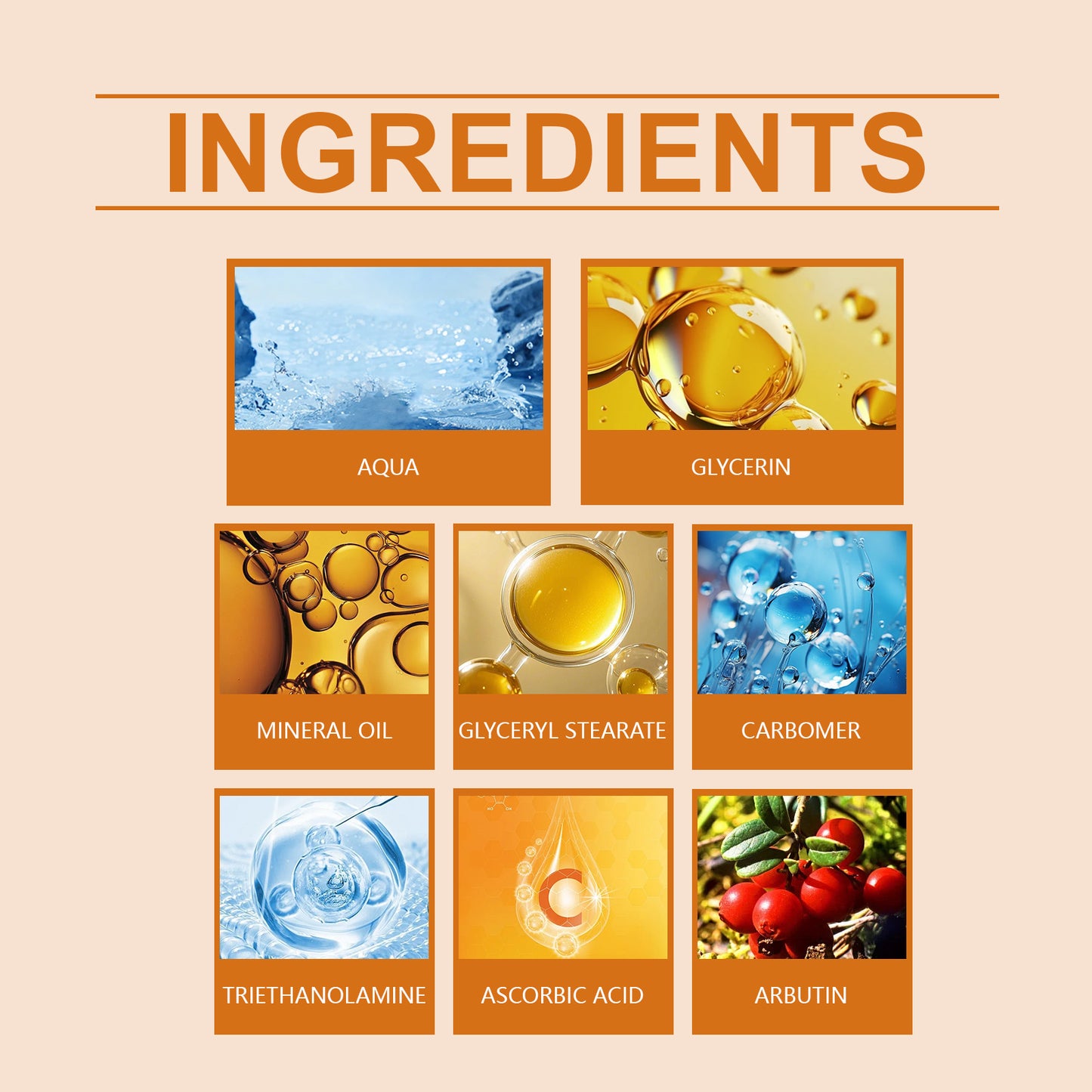 Deep Moisturizing Brightening Face Cream with Vitamin C & Arbutin, 50g