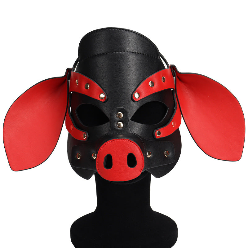Pig Head Mask for Role Play and Party Costumes - Multiple Colors