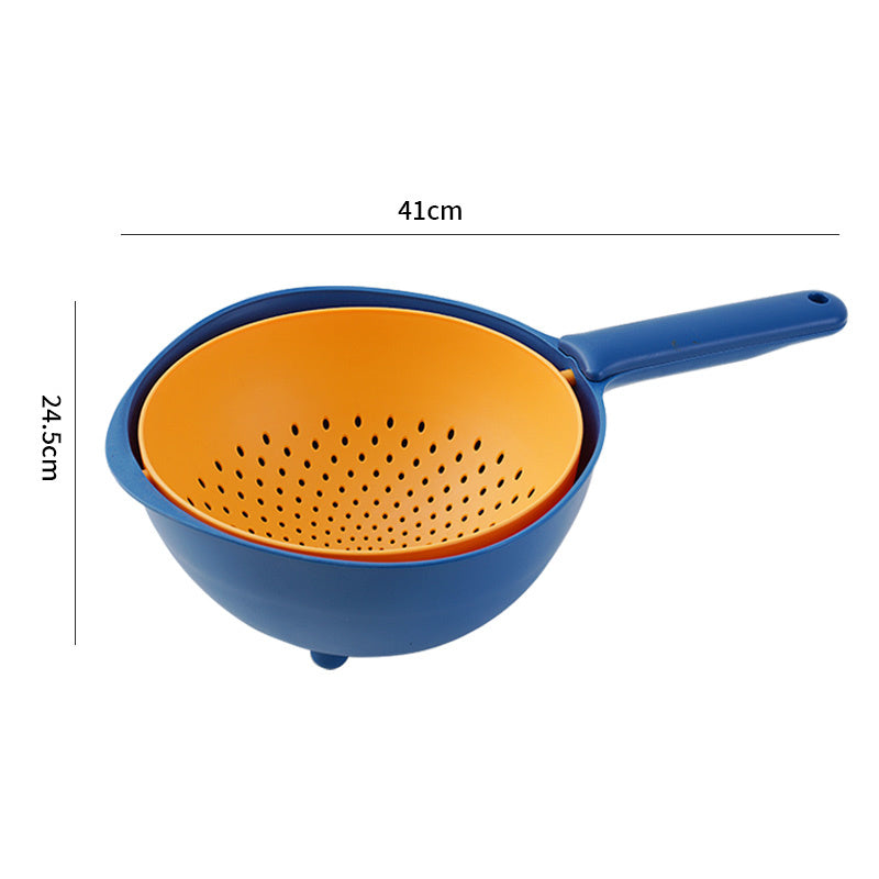 Multifunctional Plastic Vegetable Basket for Fruits and Vegetables