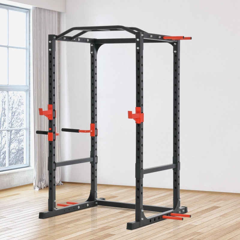 Adjustable Power Tower Dip Station & Pull Up Bar for Home Gym