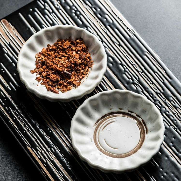 Porcelain Snack Dish 6 Inch for Home & Commercial Use Kitchenware