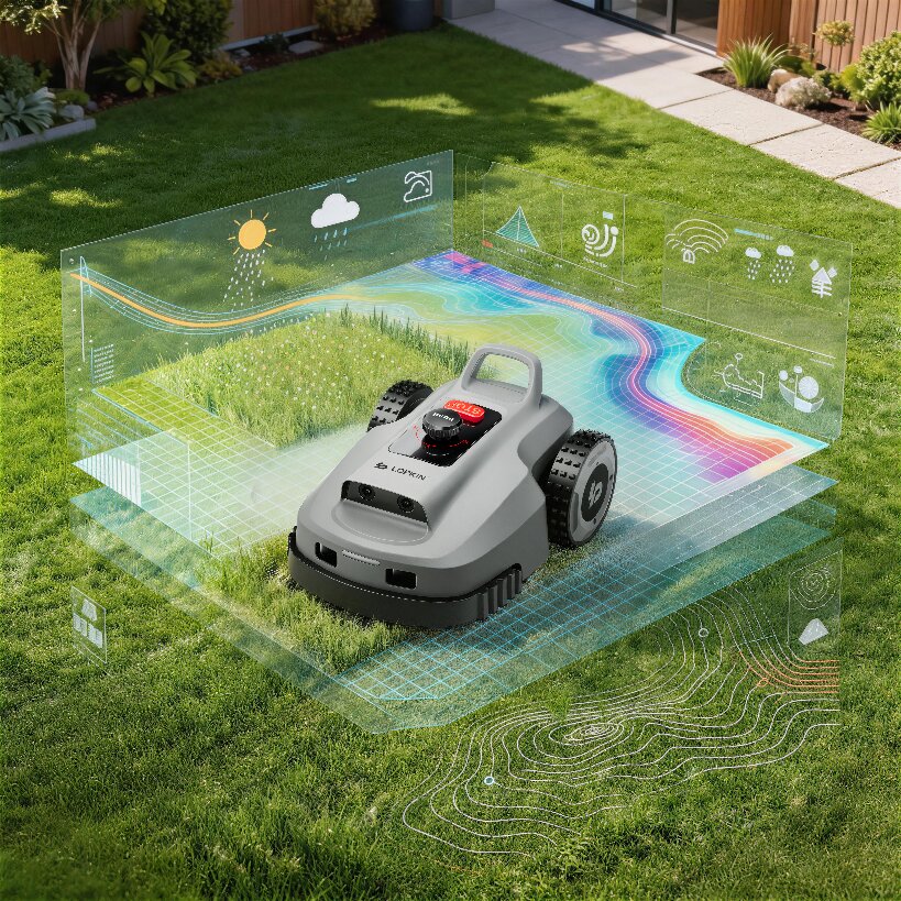 Robotic Lawn Mower L2500 for Automated Yard Maintenance