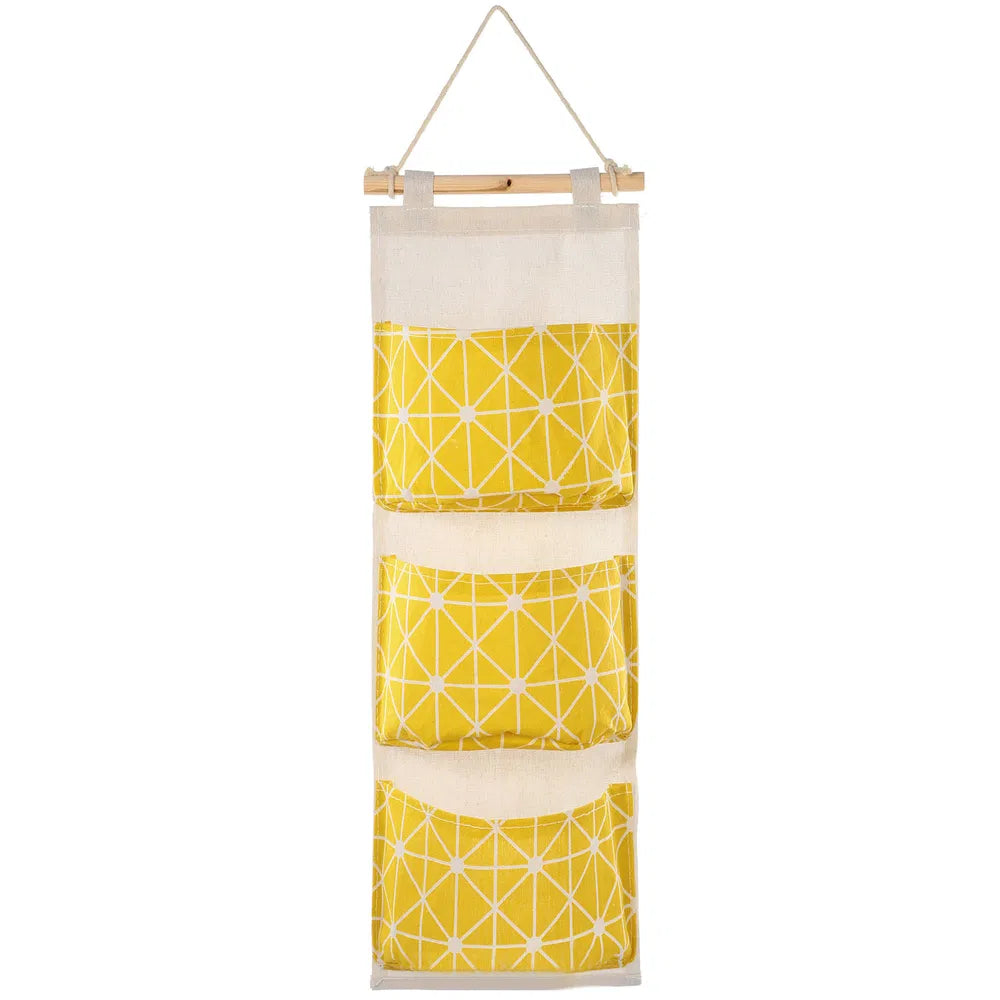 Wall Mounted Storage Bag Door Closet Hanging Organizer Waterproof 3