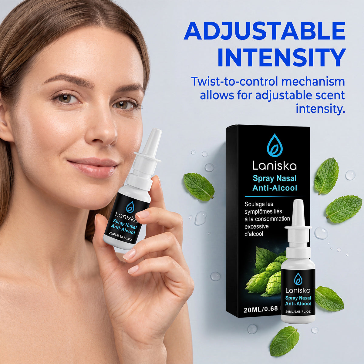 Nasal Inhaler with Menthol & Peppermint - 20ml