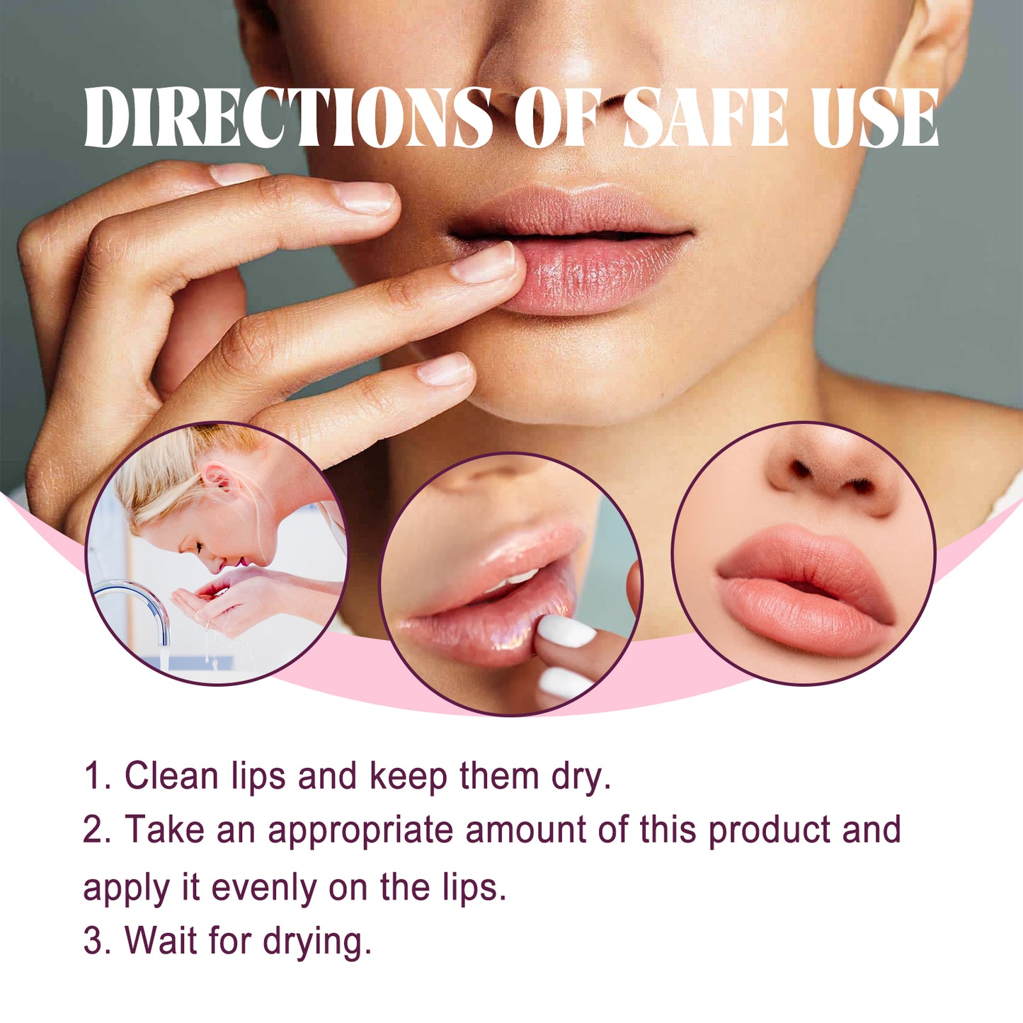 Moisturizing Lip Plumper with Ginger Extract - Smoothing & Nourishing