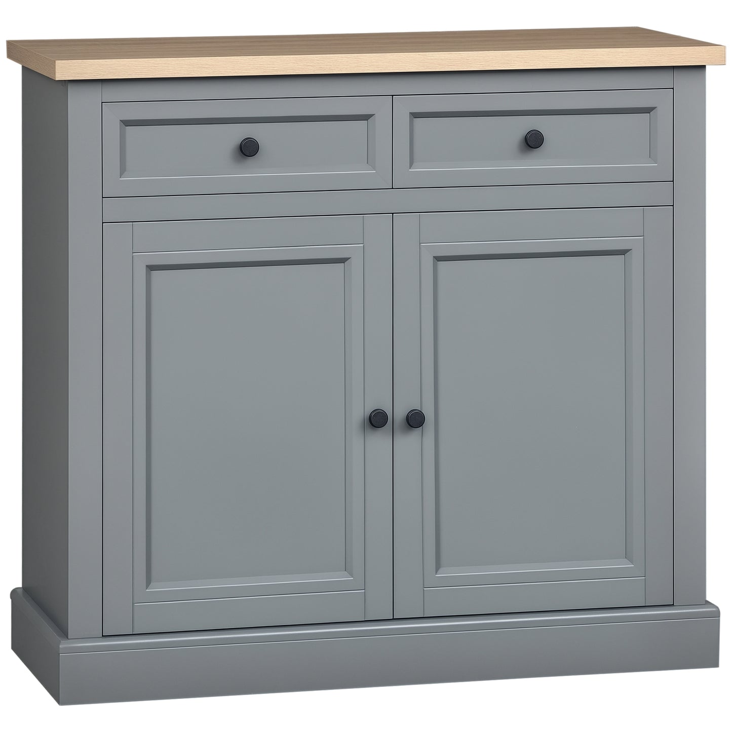 Sideboard Buffet Cabinet, Coffee Bar Cabinet with 2 Drawers and