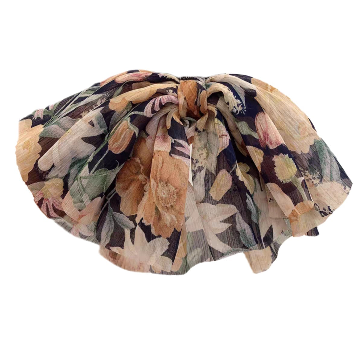 Elegant Chiffon Floral Bow Hair Band