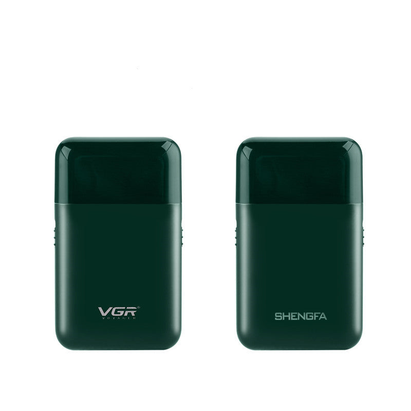 Portable Electric Shaver for Men - Stainless Steel Blade, Dual Power