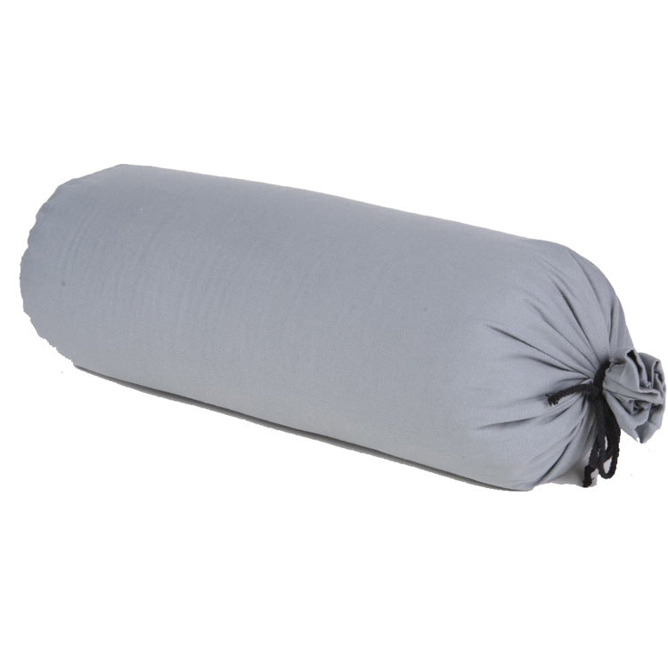 Pregnant Women's Cylindrical Yoga & Waist Support Pillow - Buckwheat Filled