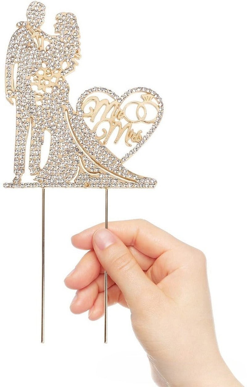 Wedding Cake Insert Silver and Gold Decorative Support for Cakes