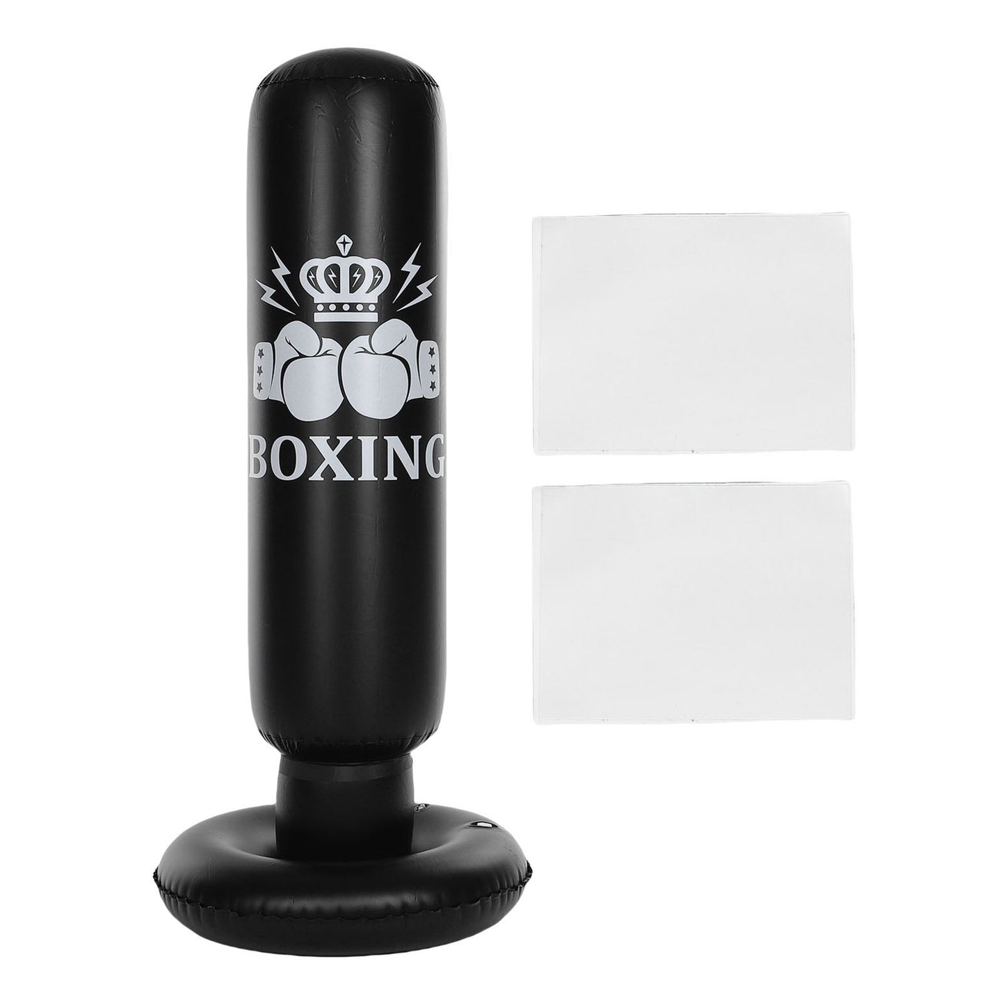 Inflatable Boxing Bag Kids 63in Punching Dummy Post Toy For Karate