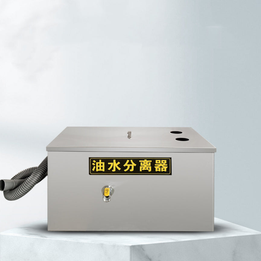 Stainless Steel Oil-Water Separator 800x400x400mm for Kitchen & Catering