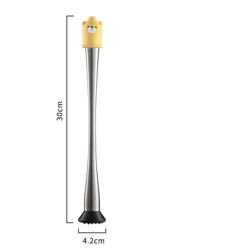 Snow Cup Lemon Hammer Rod Crusher - Kitchen & Garden Storage Tool