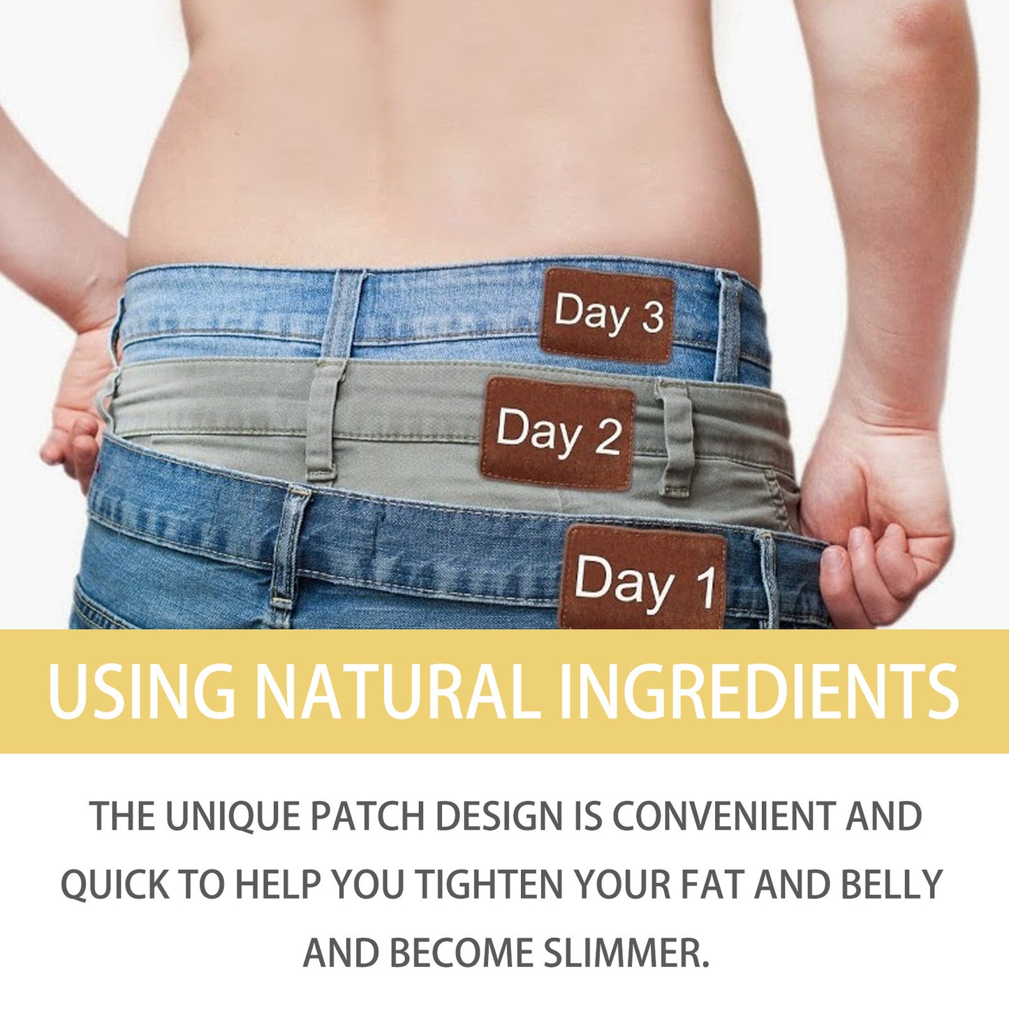 Bee Venom Lymphatic Body Sculpting Patches - Natural Herbal Shaping Care