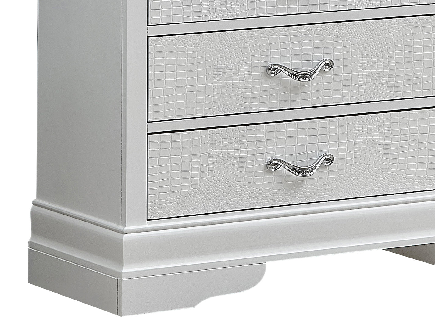 Lorana G6590-D Dresser , Silver Champagne