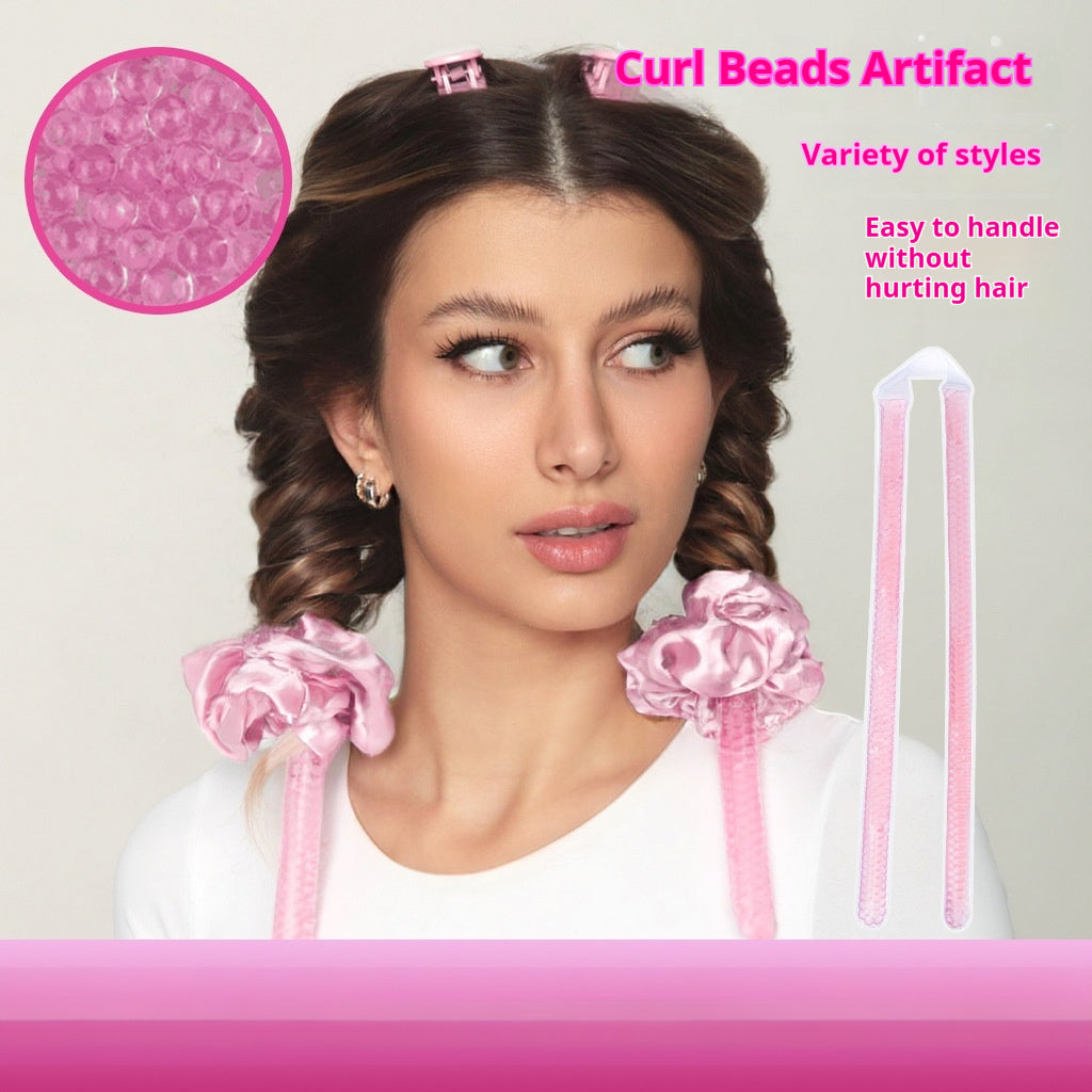 Heat-Free Hair Curlers Bead Set 7 Pieces - No Heat Styling Tool