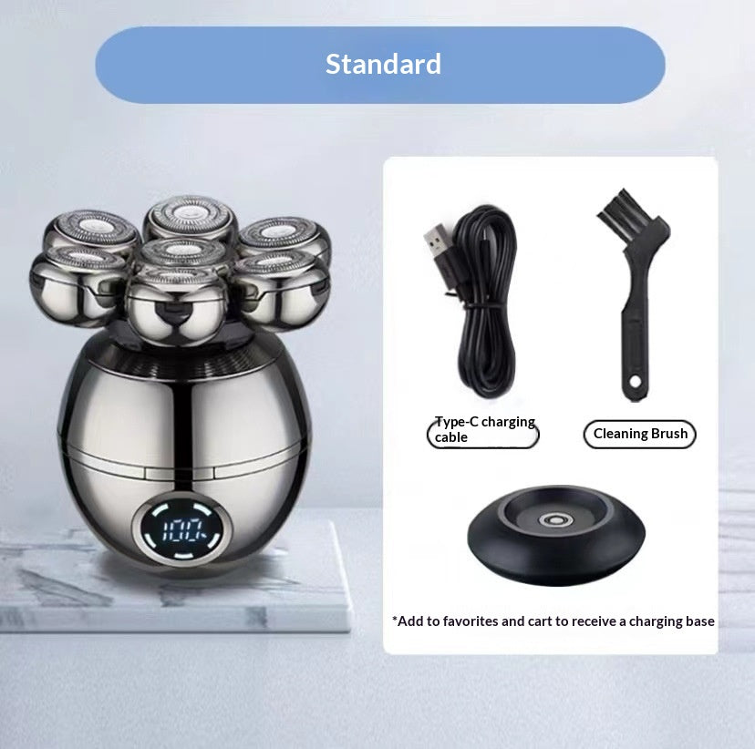 Rechargeable 7-Blade Electric Hair Clipper & Trimmer for Professional Grooming