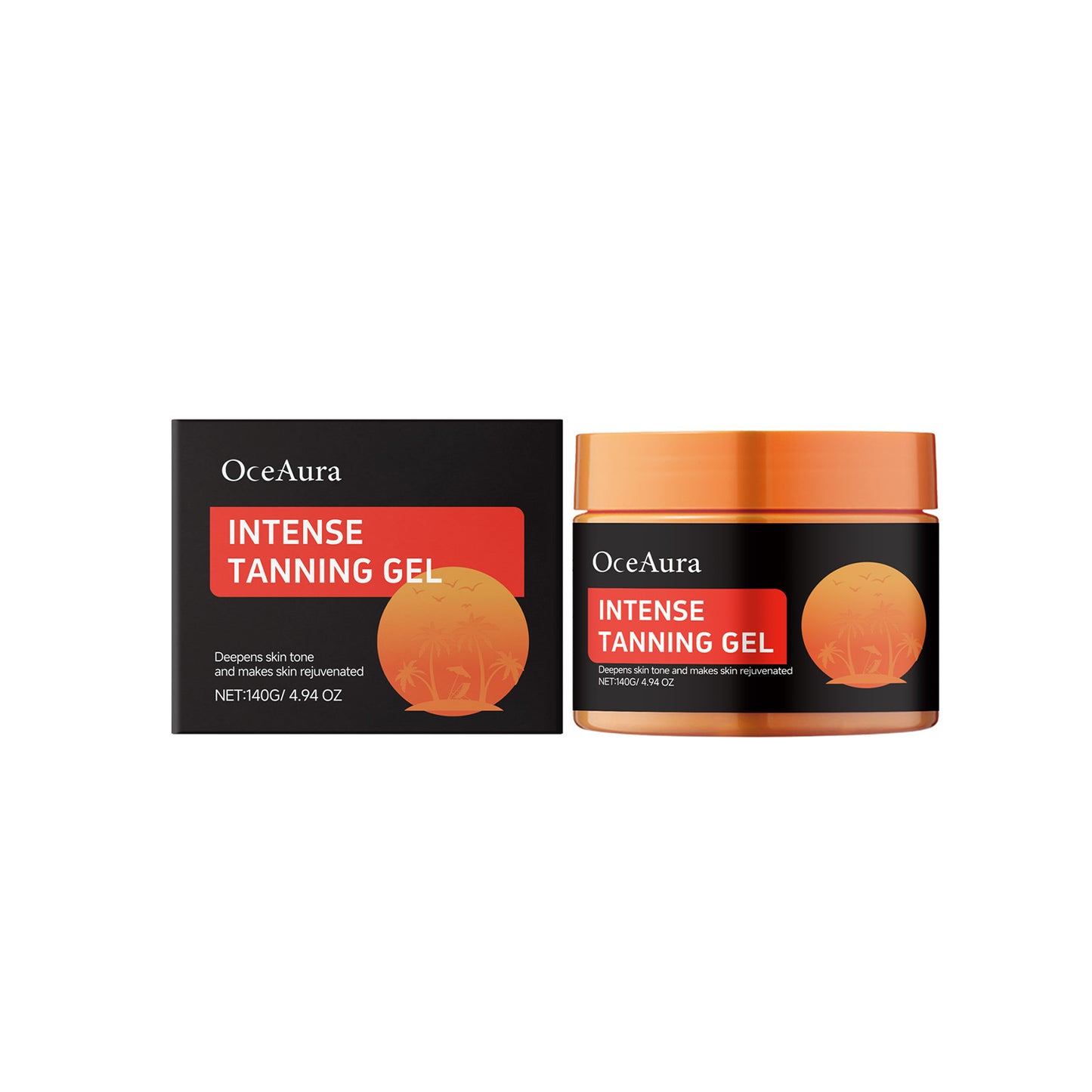 Black Frost Skin Brightening Body Cream - 140g for Darkening Aid
