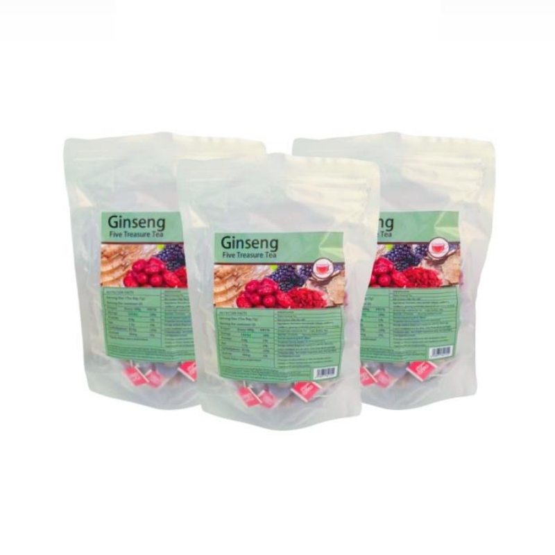 Eight Treasures Tea with Red Date & Goji Berry - Herbal Wellness Blend