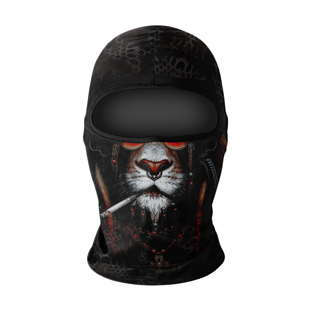 Outdoor Sun Protection Face Cover - Breathable Ice Silk