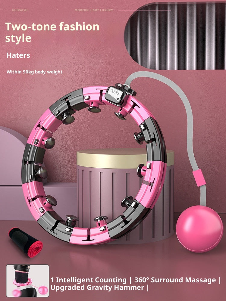 Intelligent Counting Hula Hoop for Fitness and Body Shaping - Multiple Sizes