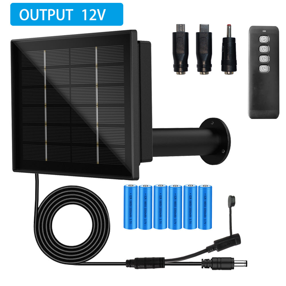 4W Solar Panel Outdoor LED Lawn Light with Photovoltaic Power & Light Control