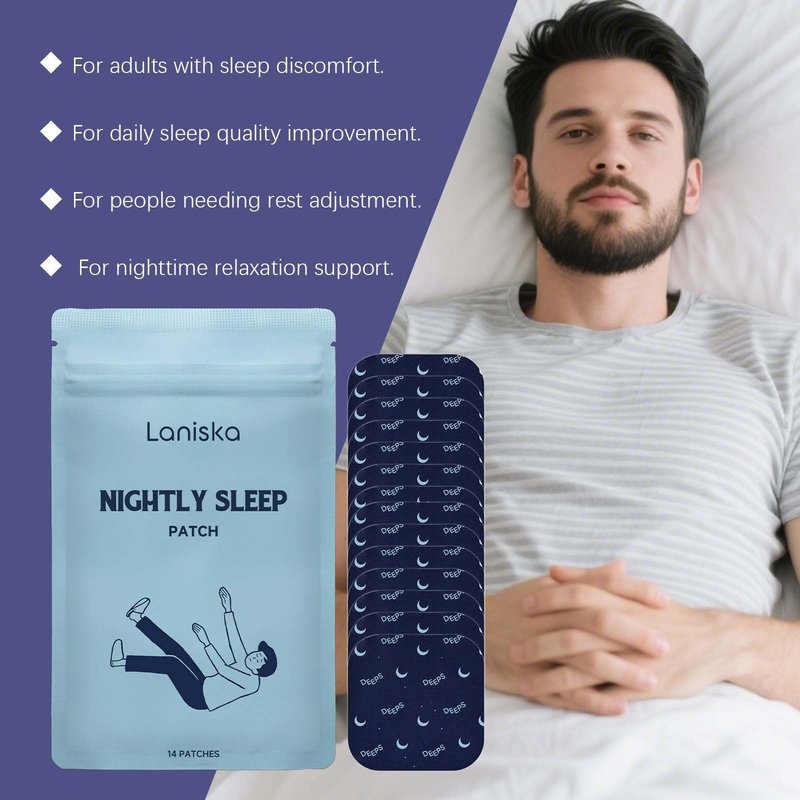 Nightly Sleep Patch 14-Count - Skin Care Patch for Overnight Rest