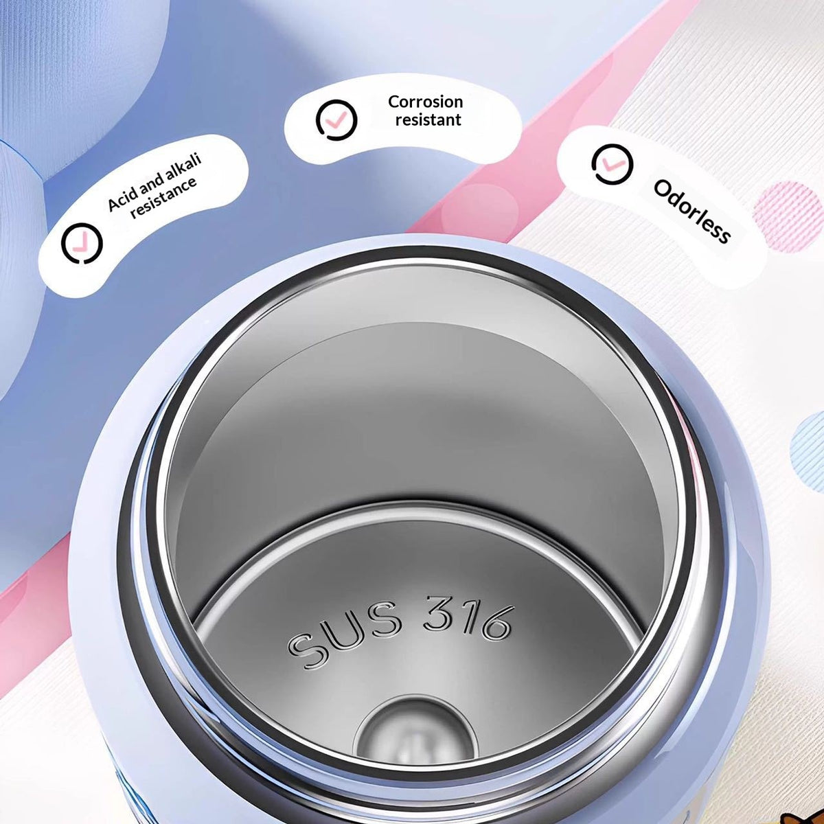 Insulated Stainless Steel Tumbler Cup for Kids & Students - Portable & Heat Retaining