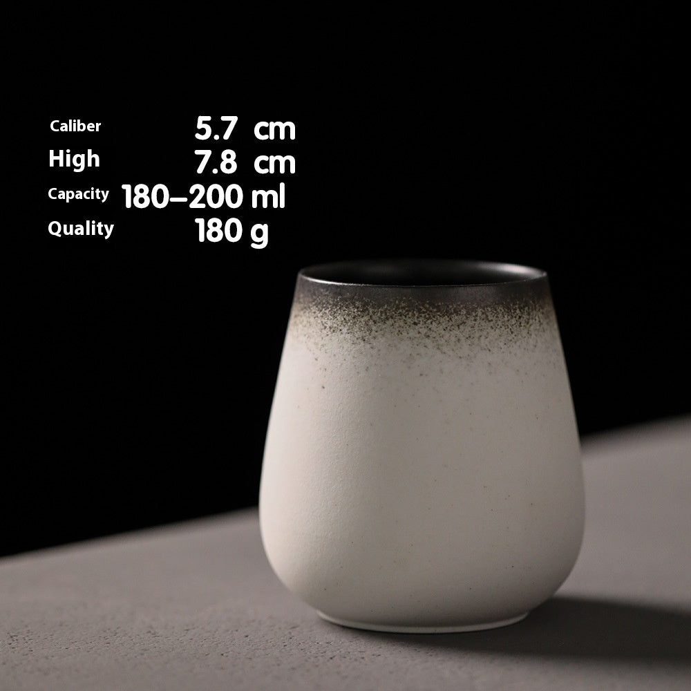 Japanese Style Ceramic Frost Mug - Creative High-Temperature Resistant Drinkware