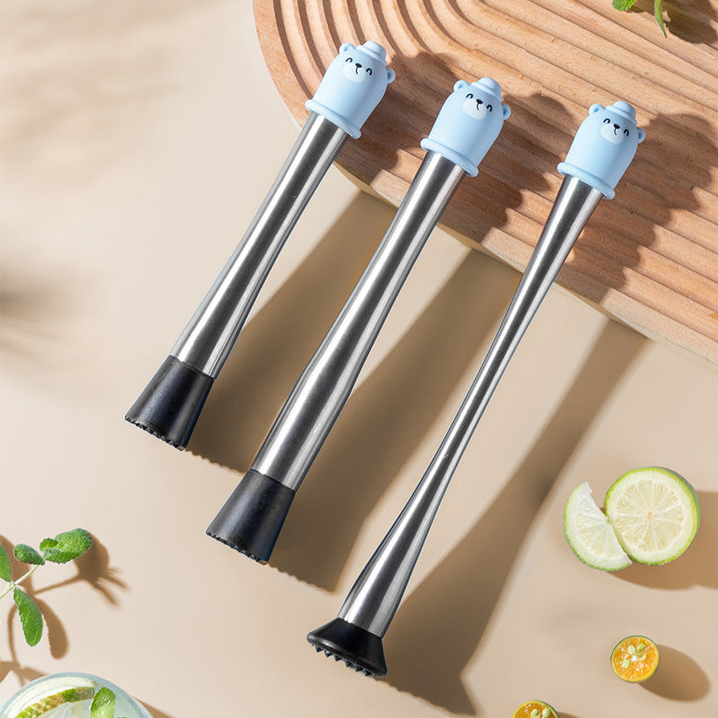 Snow Cup Lemon Hammer Rod Crusher - Kitchen & Garden Storage Tool