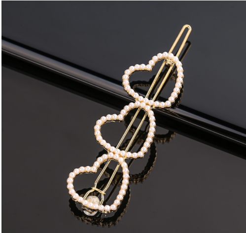Women's Geometric Frog Buckle Hair Clip Crown Style Hairpin