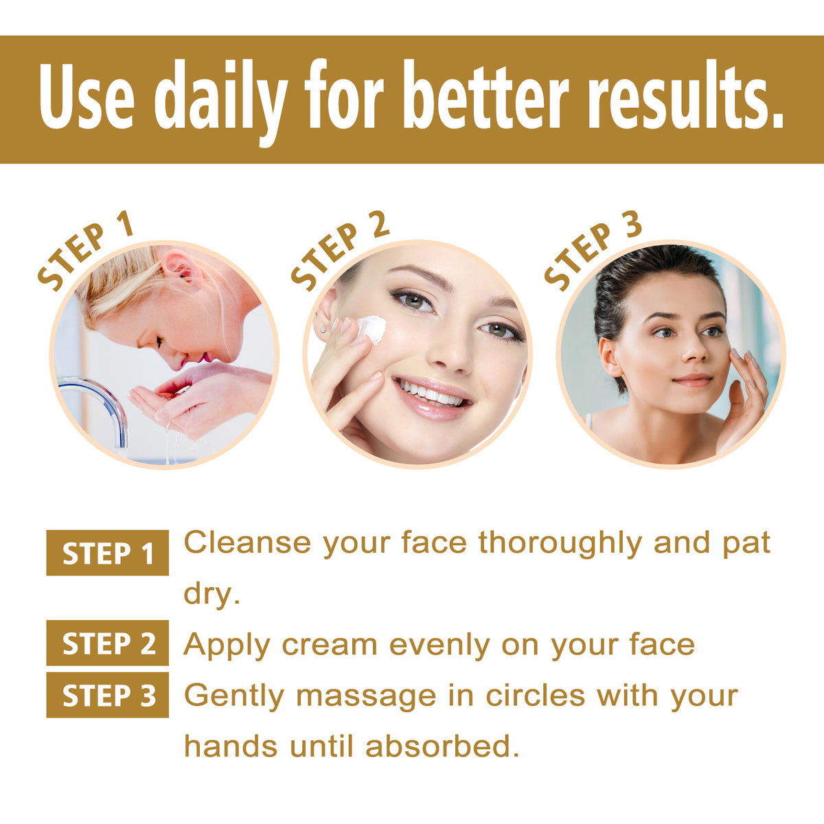 Hydrating Facial Skin Cream with Hyaluronic Acid & Arbutin - 50g