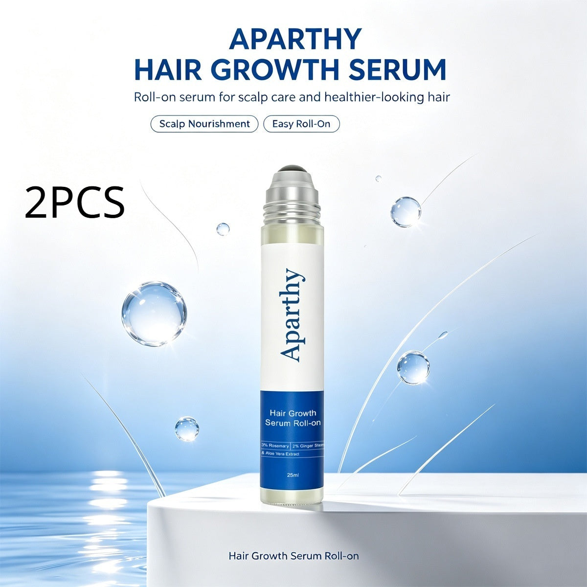Scalp Nourishing Serum with Rosemary & Ginger