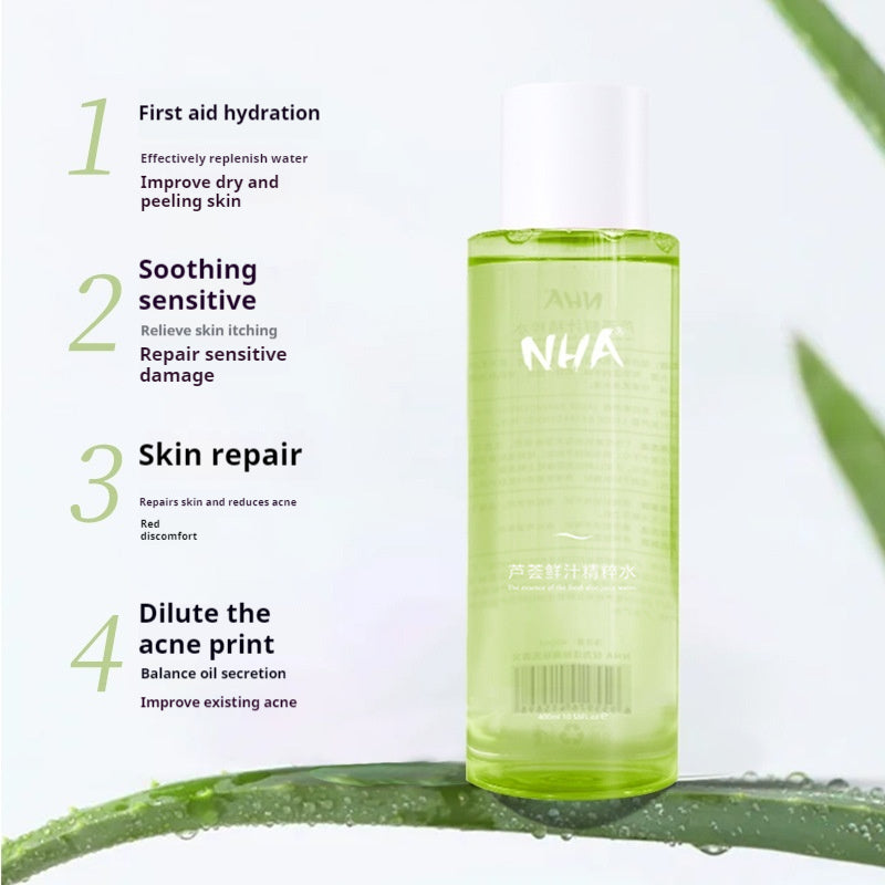 Moisturizing Aloe Toner for Brightening Hydrating Skin - NHA Stock Solution