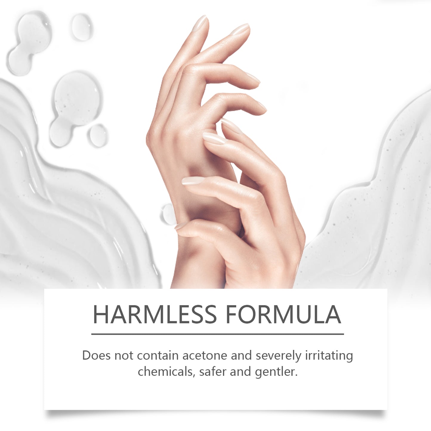 Gentle Nail Polish Remover Gel with Vitamin E - 85g Fast Acting Formula