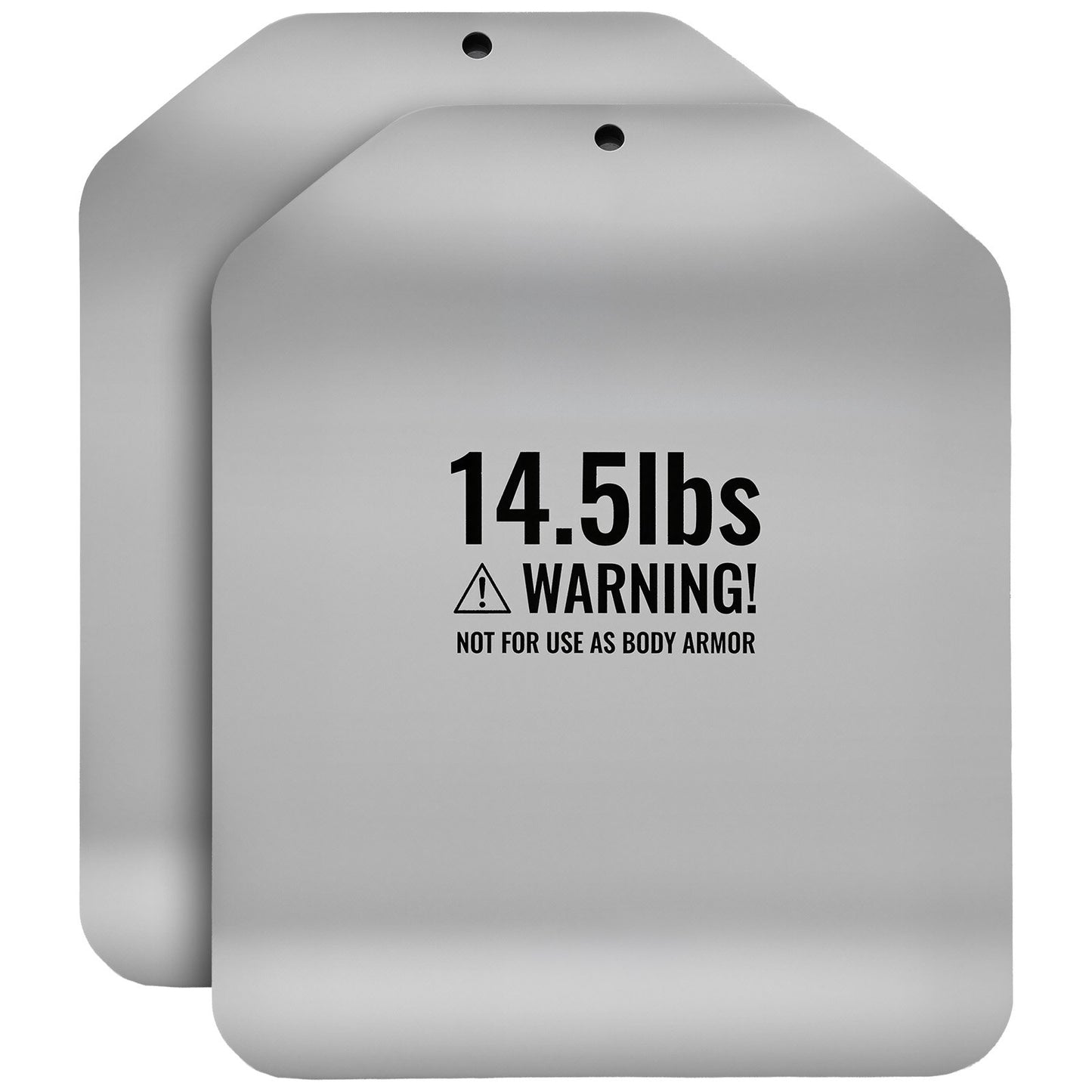 14.5 LB Curved Steel Weight Plate Set for Strength Training and Fitness