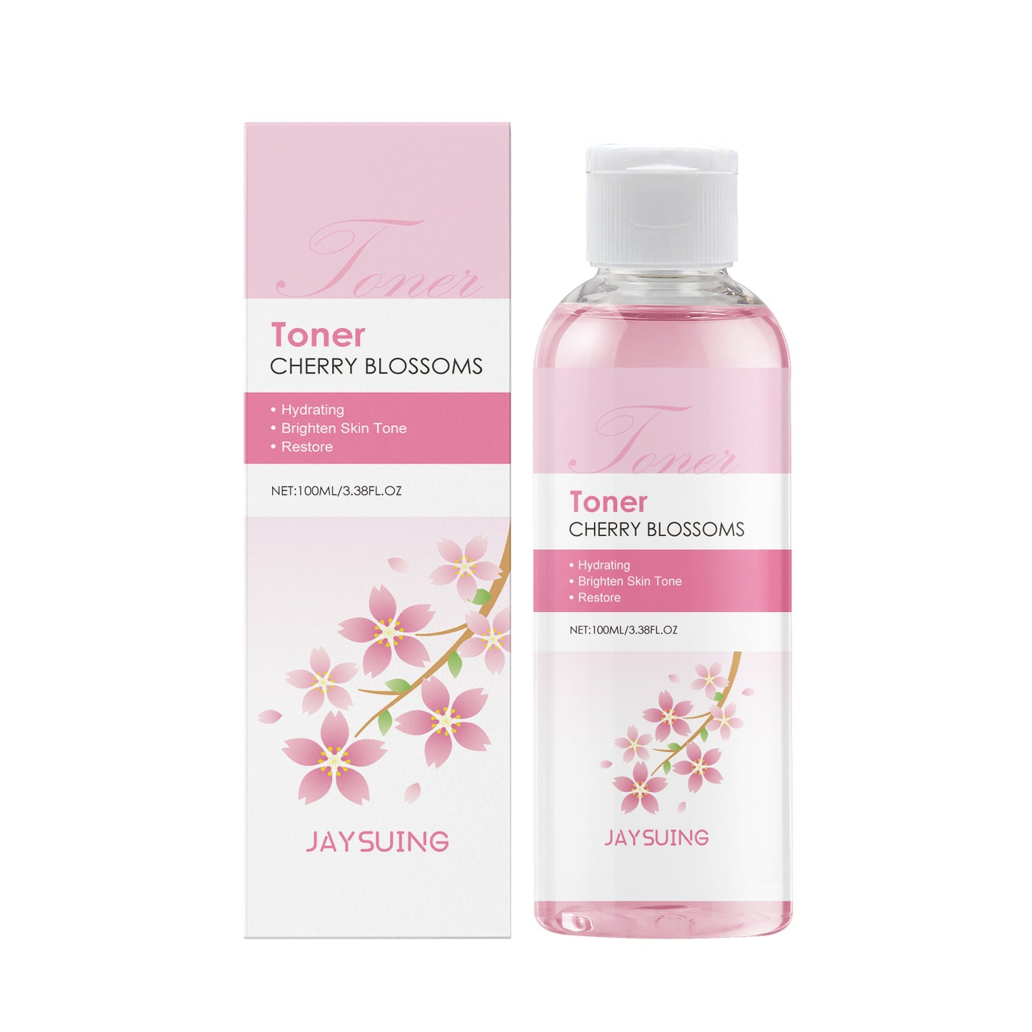 Cherry Blossom Hydrating Facial Toner - 100ml Moisturizing Essence
