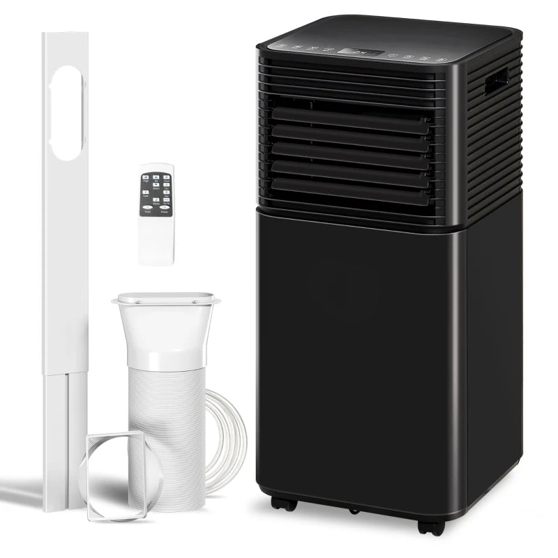 Portable Air Conditioner - 10,000 BTU Cooling - Black