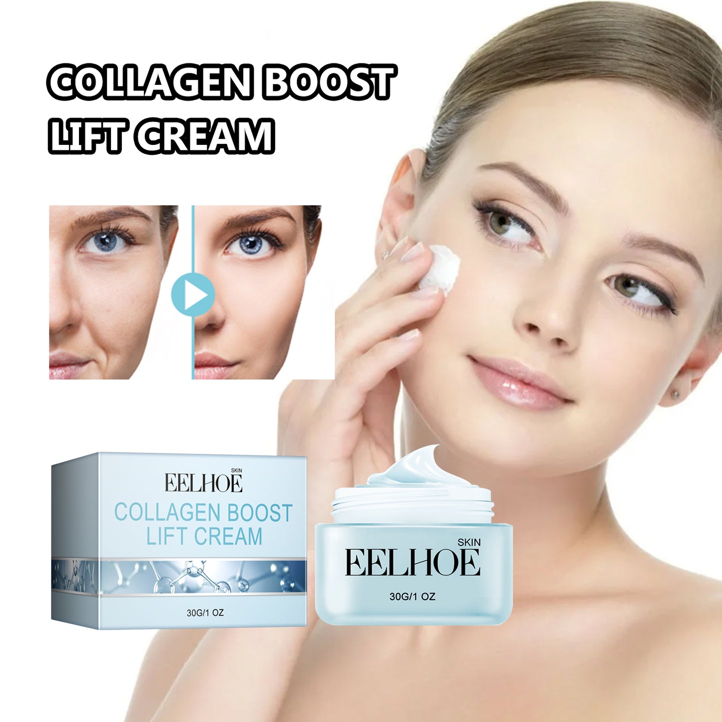 Collagen Boost Anti-Aging Face Cream - Firming & Wrinkle Reduction