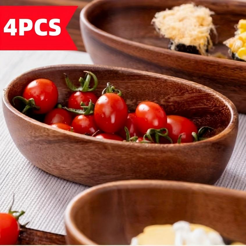 Four-piece Japanese Boat-shaped Sushi Platter, Stylish Handmade From