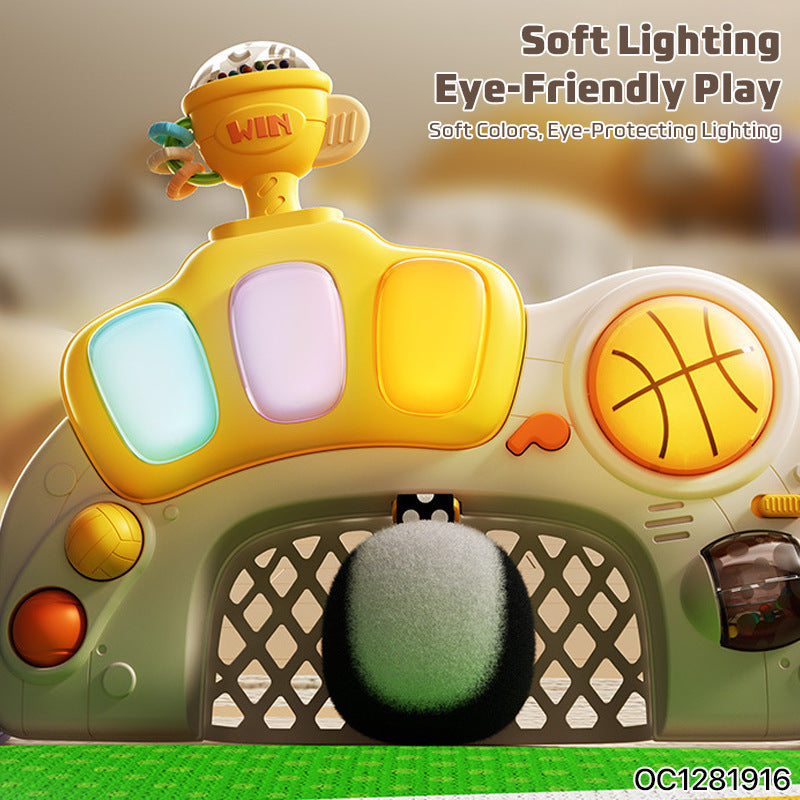 Early Education Play Mat with Crib Mobile Toys - Multi-Functional Toy Set